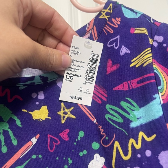 The Children's Place Multicolor Graphic Dress - Picture 3 of 5